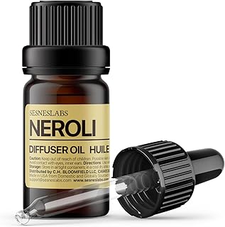 Neroli Diffuser Oil, Niche Scent, Luxury Neroli, Bergamot,Bitter Orange, Lavender, Rosemary, Myrtle Essential Oils Blend for Ultrasonic Diffuser Scent Projects(.33 oz/10 ml)