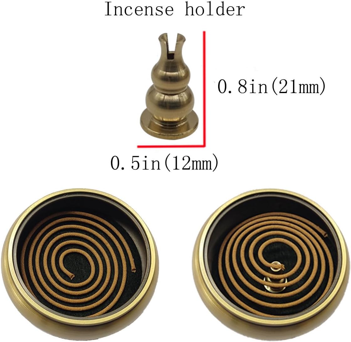Coil Incense,Traditional spiraled,Perfect for Meditation Spaces,Living Rooms,or Any Indoor Area Where You Want to Create a Relaxing Atmosphere. (48Lavender+Ordinary Bamboo Incense Burner)