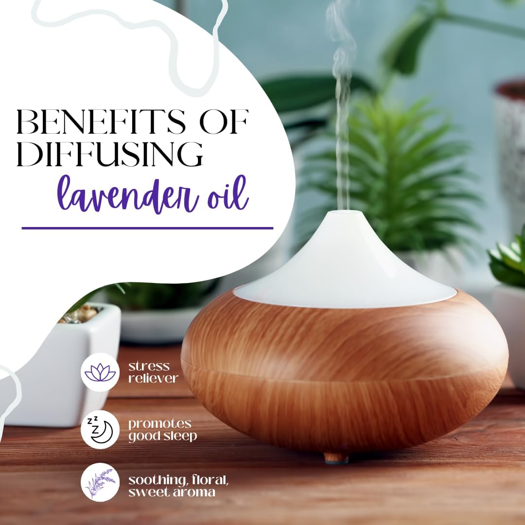 Lavender Essential Oil – 16 fl oz (473 ml) Aluminum Bottle w/Plug Cap - GreenHealth