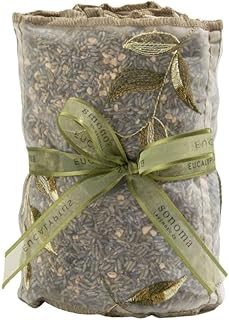 Sonoma Lavender, Dried Eucalyptus and Lavender Sachets by the Yard for Drawers and Closets, Natural Air Freshener for Home, Car, Bag, Room, and Closet