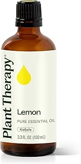 Plant Therapy Lemon Essential Oil 100 mL (3.3 oz) 100% Pure, Undiluted, Natural Aromatherapy, Therapeutic Grade