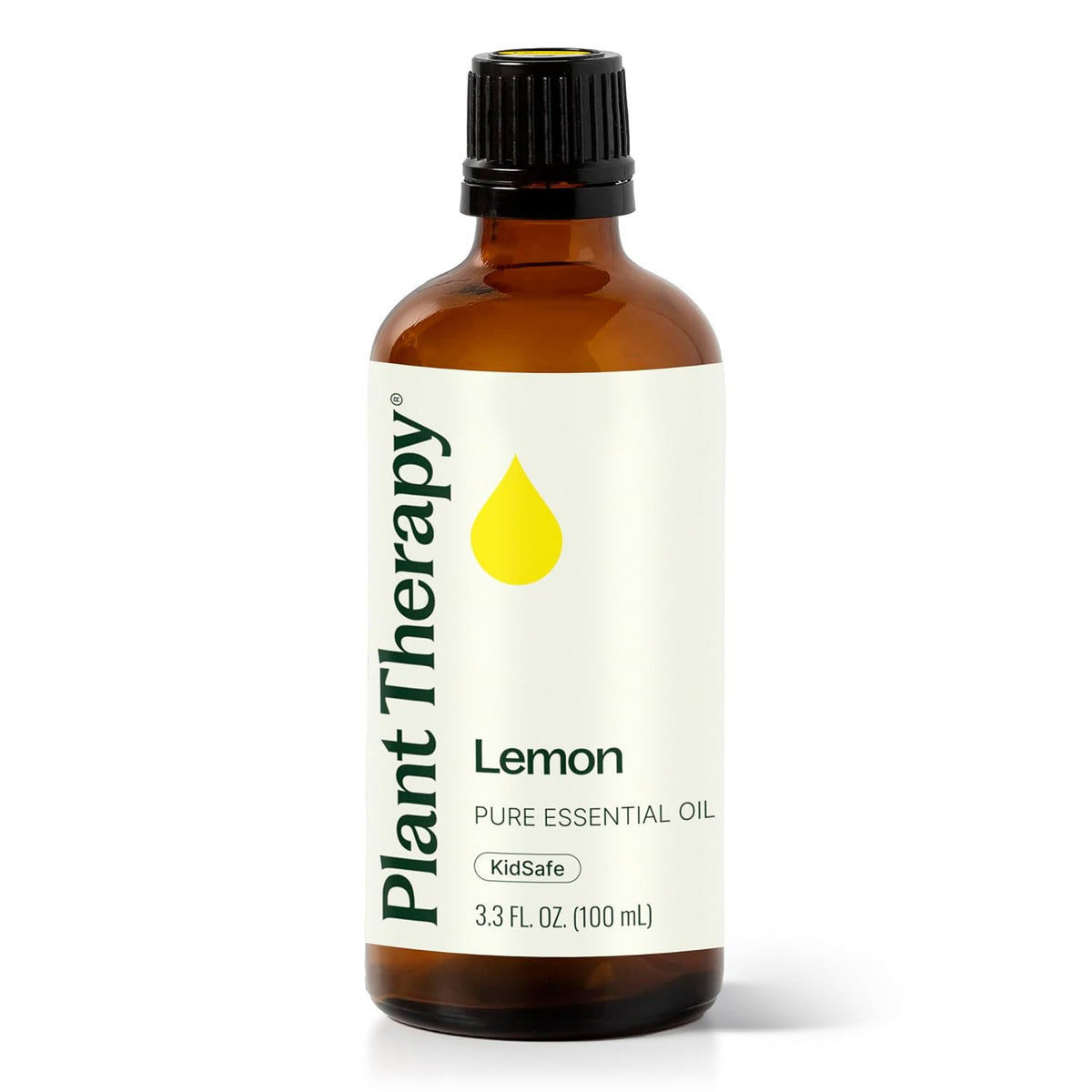 Plant Therapy Lemon Essential Oil 100 mL (3.3 oz) 100% Pure
