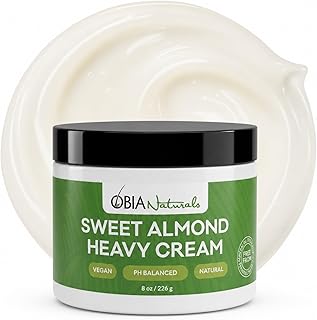 OBIA Naturals Sweet Almond Heavy Cream — Rich Moisture Leave-In Conditioner, 8 Oz
