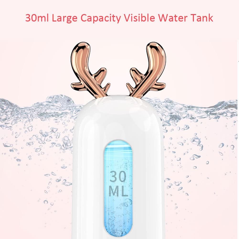Amber Lash Nano Mist Lash Sprayer for Eyelash Extension, Digital Facial Steamer 30ml Volume