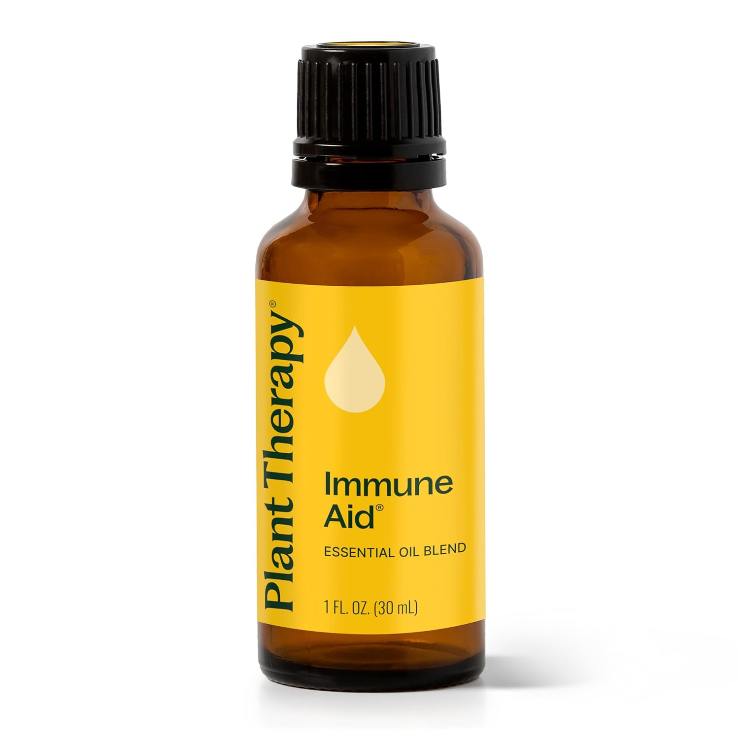 Plant Therapy Immune Aid Essential Oil Blend 30 mL (1 oz) 100% Pure, Undiluted, Natural Aromatherapy, Natural Immune Support, Fresh Scent
