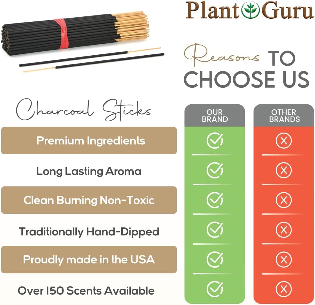 Cotton Candy Exotic Incense Sticks 7 Inch - Bulk 1 Bundle 85 to 100 Sticks - Natural 7" Long Lasting Aroma that Burns for 30 to 45 Minutes.