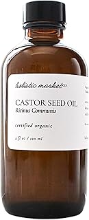 Castor Oil Certified Organic 100% Pure Cold Pressed Hexane Free Extra Virgin Premium Quality For Use In Castor Oil Packs