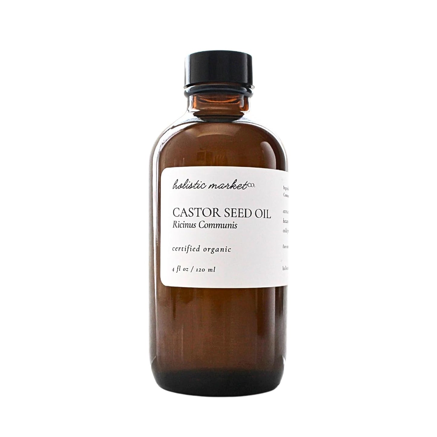 Castor Oil Certified Organic 100% Pure Cold Pressed Hexane Free Extra Virgin Premium Quality For Use In Castor Oil Packs