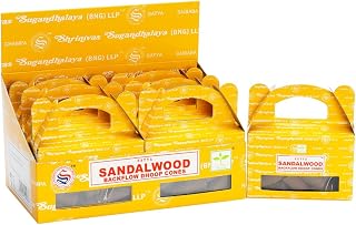 Satya Sandalwood Backflow Incense Cones