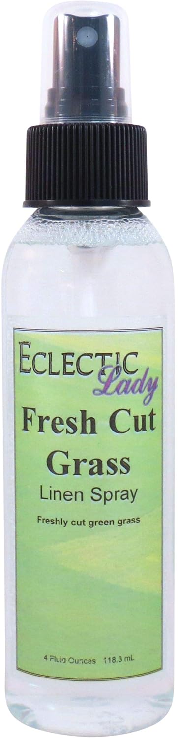 Fresh Cut Grass Linen Spray, 4 oz, For Bed, Fabric & Pillow