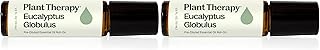 Plant Therapy Eucalyptus Pre-Diluted Essential Oil Roll-On 10mL (1/3 oz), 100% Pure, for Clear Breathing, Aromatherapy and Topical Use (Pack of 2)