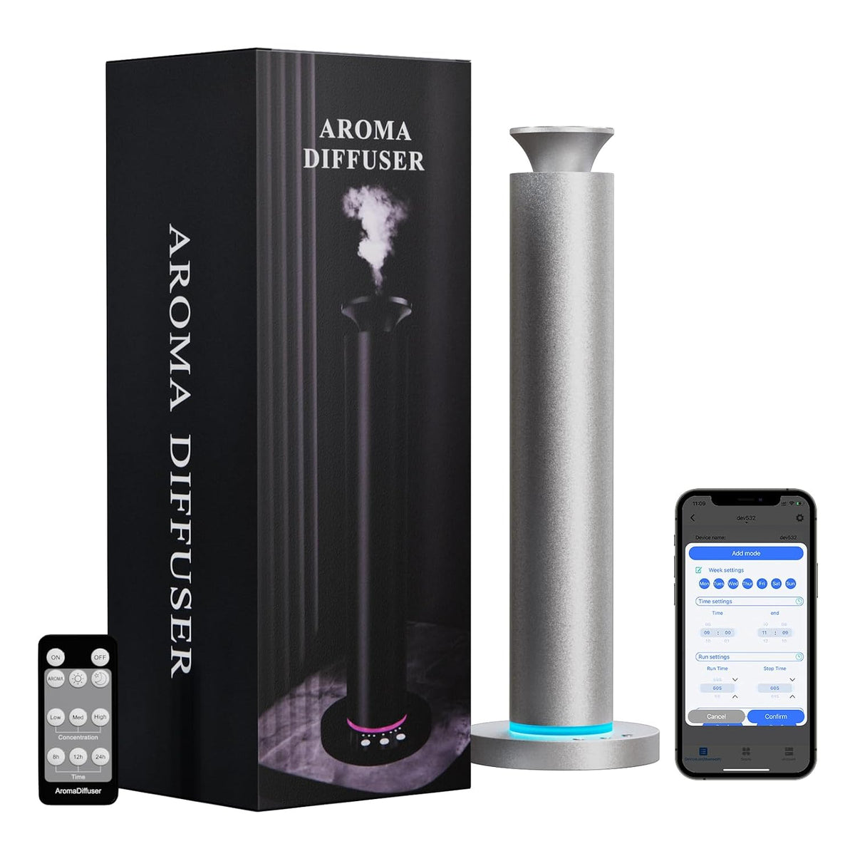 Waterless Diffuser Machine Scent Air Machine Covers 1800 Sq Ft for Home Diffusers Essential Oil Diffusers Studio Scent