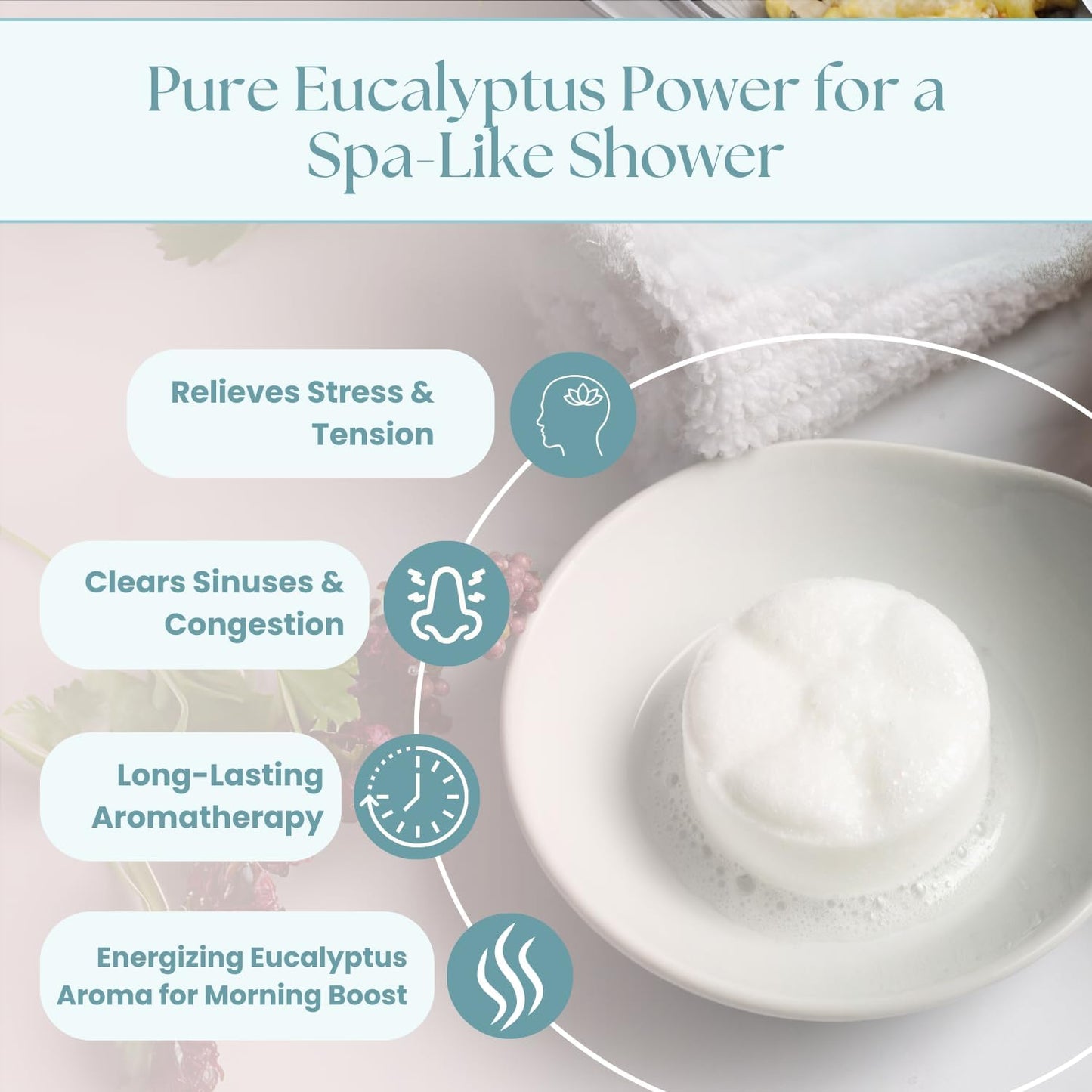 The Lavish Goat USA Made Shower Steamers 35 Count – Aromatherapy Shower Bombs - Tablets for Relaxation & Stress Relief