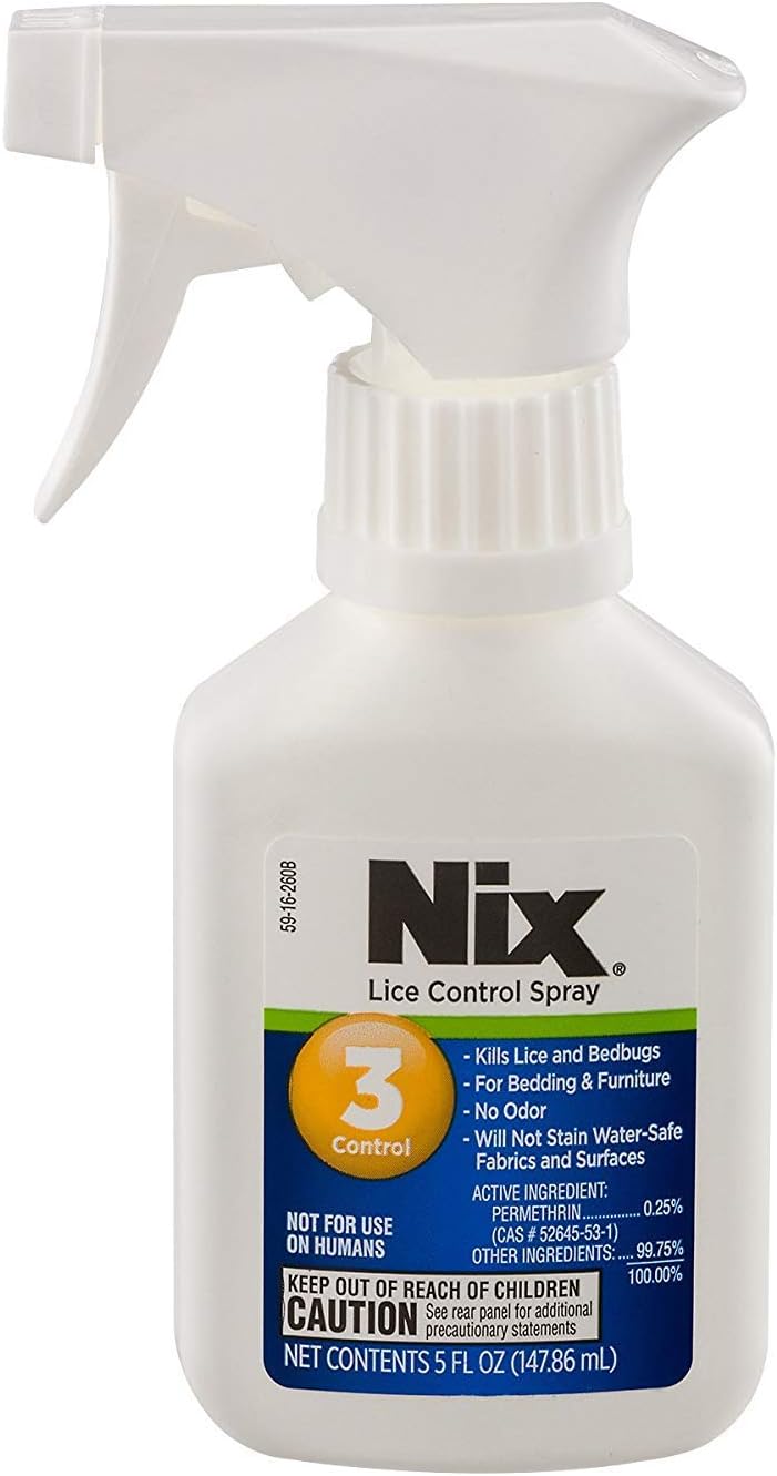 Nix Lice Control Spray 5 oz (Pack of 4)