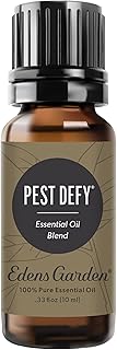 Edens Garden Pest Defy Essential Oil Blend- 100% Pure Premium Grade, Undiluted, Natural, Therapeutic, Aromatherapy, The Best for Diffusing, Skin, Face, Kid Safe 10 ml (.33 fl oz)