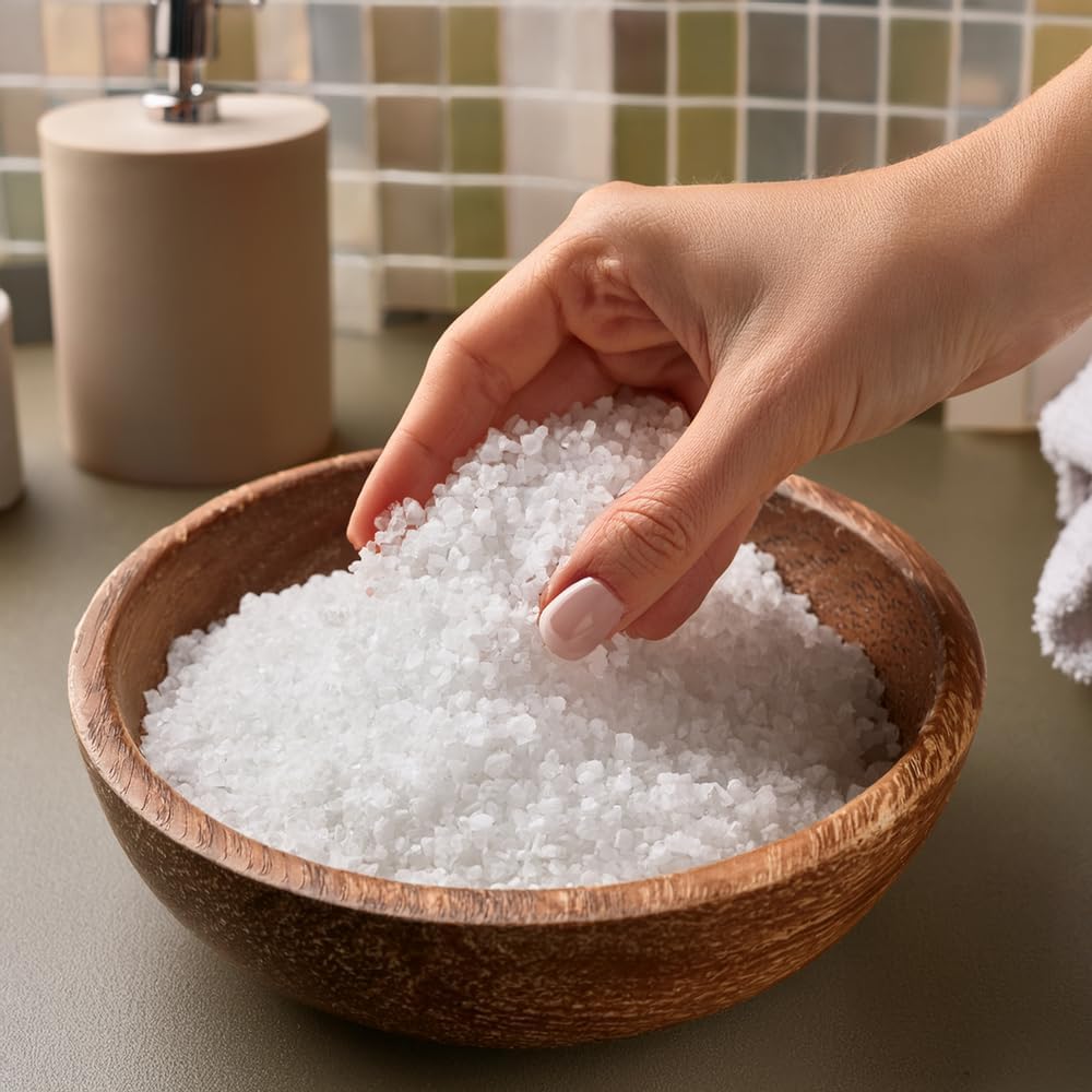Mom Bomb Eucalyptus and Rose Epsom Salt Bath Soak – Natural Magnesium Salt with Essential Oils – Relaxing Aromatherapy for Stress Relief, Muscle & Foot Soak – Made in USA, 3 lbs