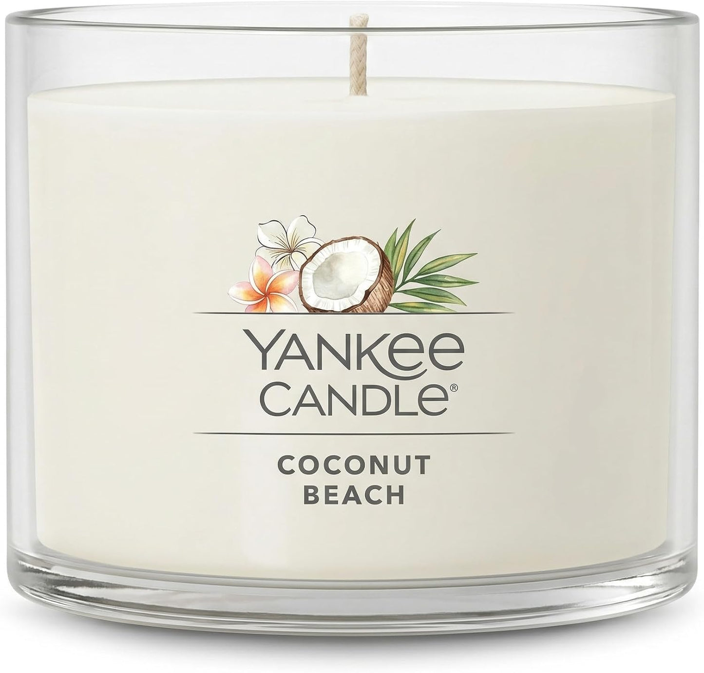 Yankee Candle Mini Jar Scented Candles, Small Single Wick Candle Set, Soy Wax Blend, Vanilla Cupcake, Lilac Blossoms, Coconut Beach, Pink Sands (Sweet Serenity Variety Pack)