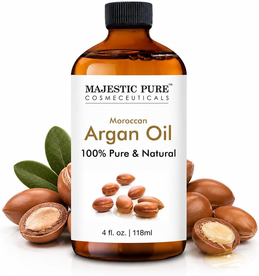 Majestic Pure Moroccan Argan Essential Oil - 4 Fl Oz