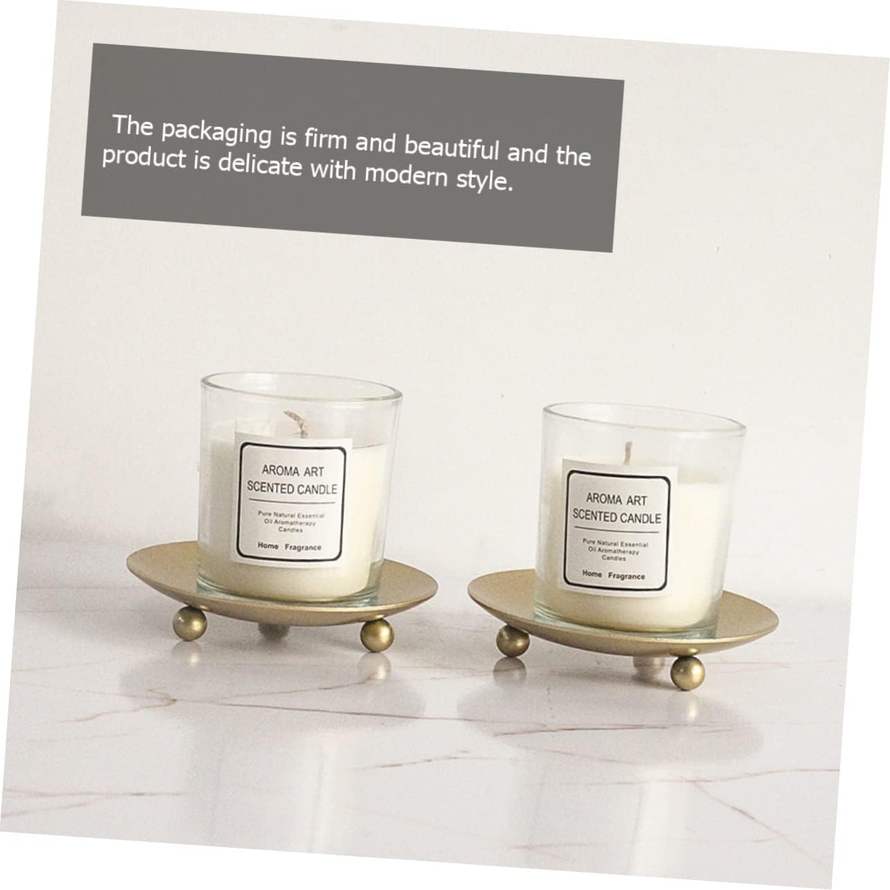 1pc Gold Iron Candle Tray Base Elegant Storage Tray for Wedding Decor High-Temperature Resistant Design Simple Stylish for Restaurants Parties and Home Decor