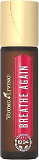 Young Living Breathe Again Essential Oil Roll On - 10ml for Easy Relief - Combines Copaiba, Myrtle, and Peppermint with Four Different Types of Eucalyptus