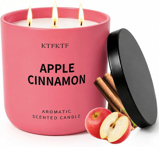Apple Cinnamon Scented Candle