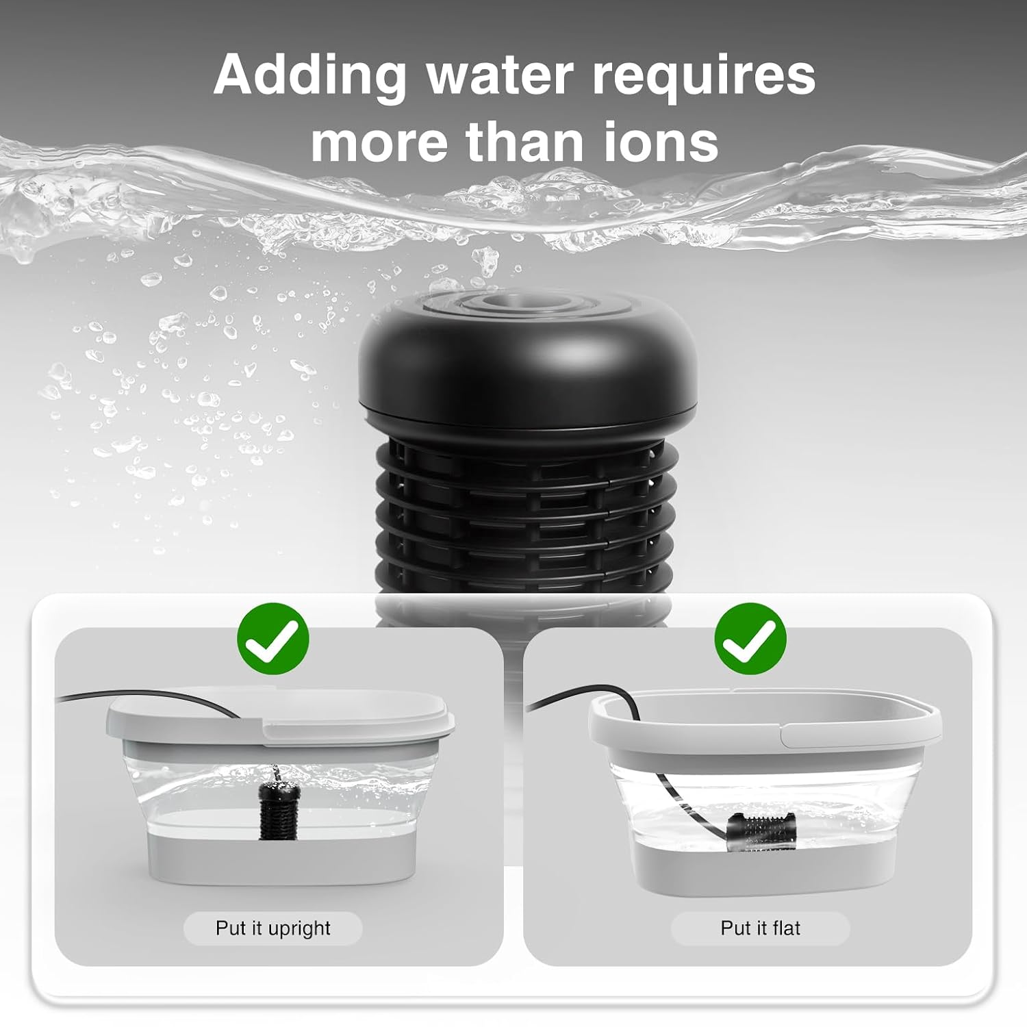 Ionic Foot Bath Detox Machine,Foot Detox Foot Bath Soak Tub with 2 Arrays,80 Disposable Foot Spa Liners, Sea Salt,Folding Foot Spa Bucket,Home Salon-Level Foot Soaking Tub