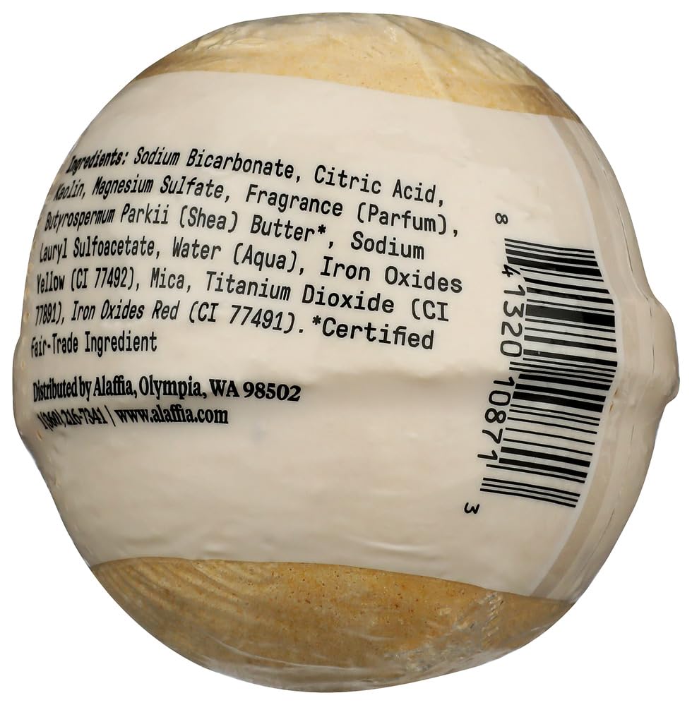 ALAFFIA Good Fizz Golden Milk Bath Fizz, 3 OZ