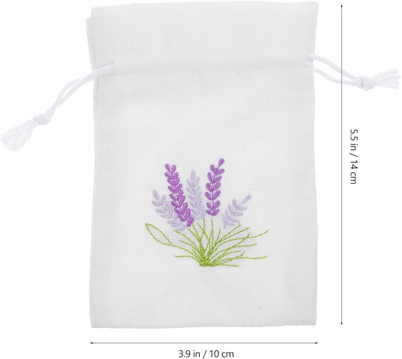 10pcs Sachet Storage Bags-Multi-Purpose Sachet Storage Bags with Lavender Pattern, and Durable for Travel, Crafts, Organizing Small Items