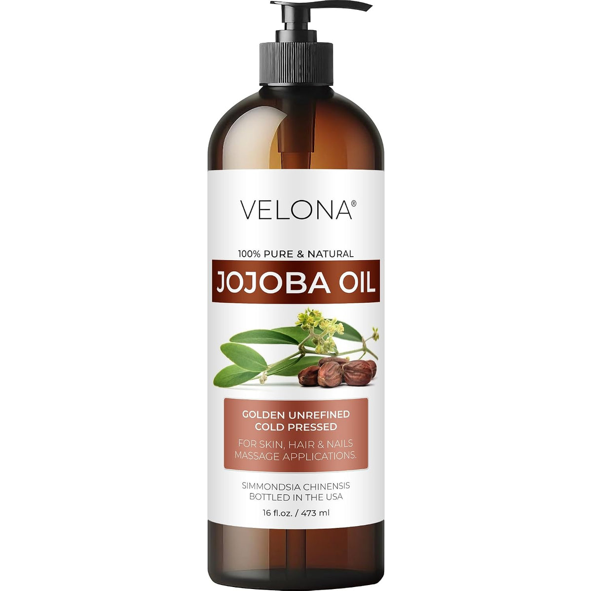 velona Jojoba Oil - 16 fl oz (With Pump)