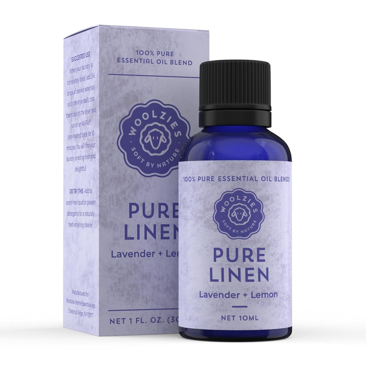 Laundry Essential Oil Blend: Use with Wool Dryer Balls or Oil Diffuser Elevate Your Laundry with All-Natural Aromatherapy