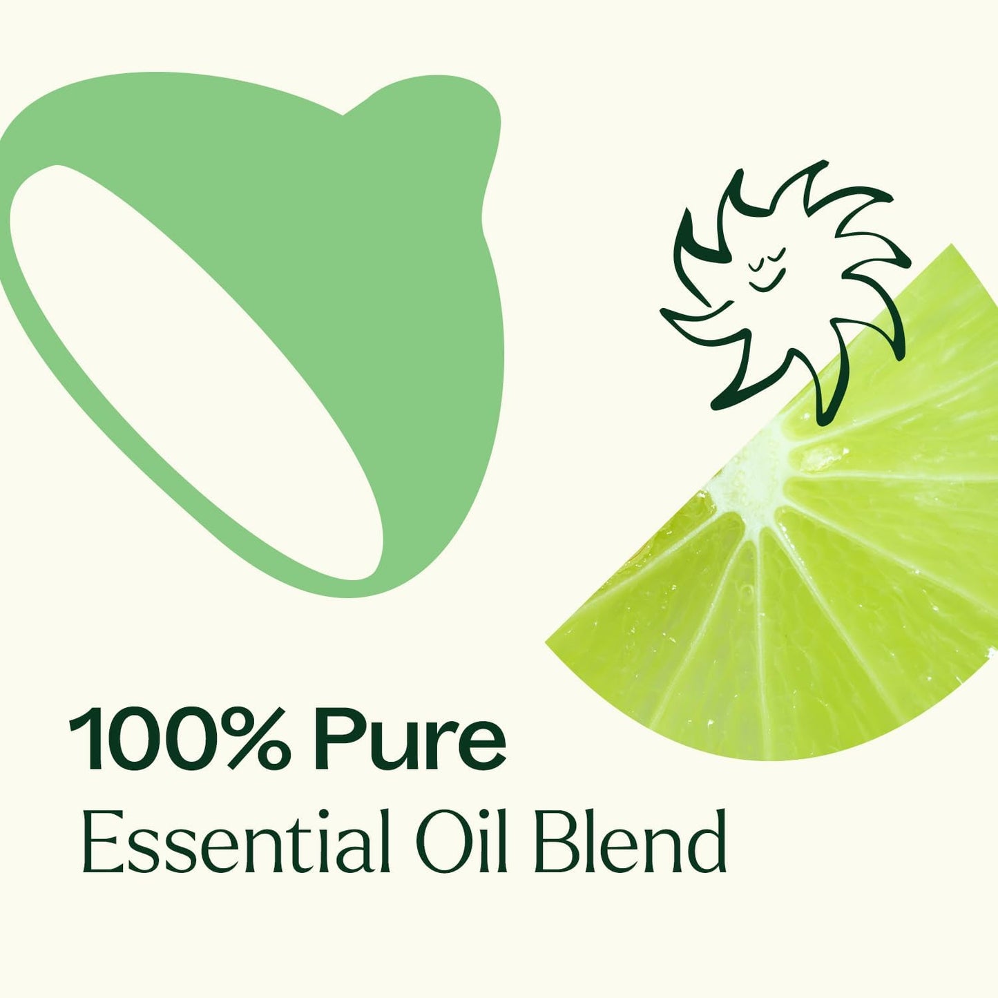 Plant Therapy Lime Twist Summer Essential Oil Blend 10 mL (1/3 oz) Lively & Energetic, Mood-Boosting Sweet Citrus, Sets an Upbeat, Positive Atmosphere