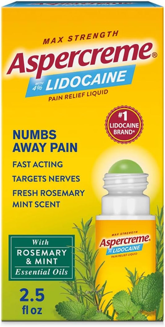 Aspercreme Essential Oils Roll-On Pain Relief