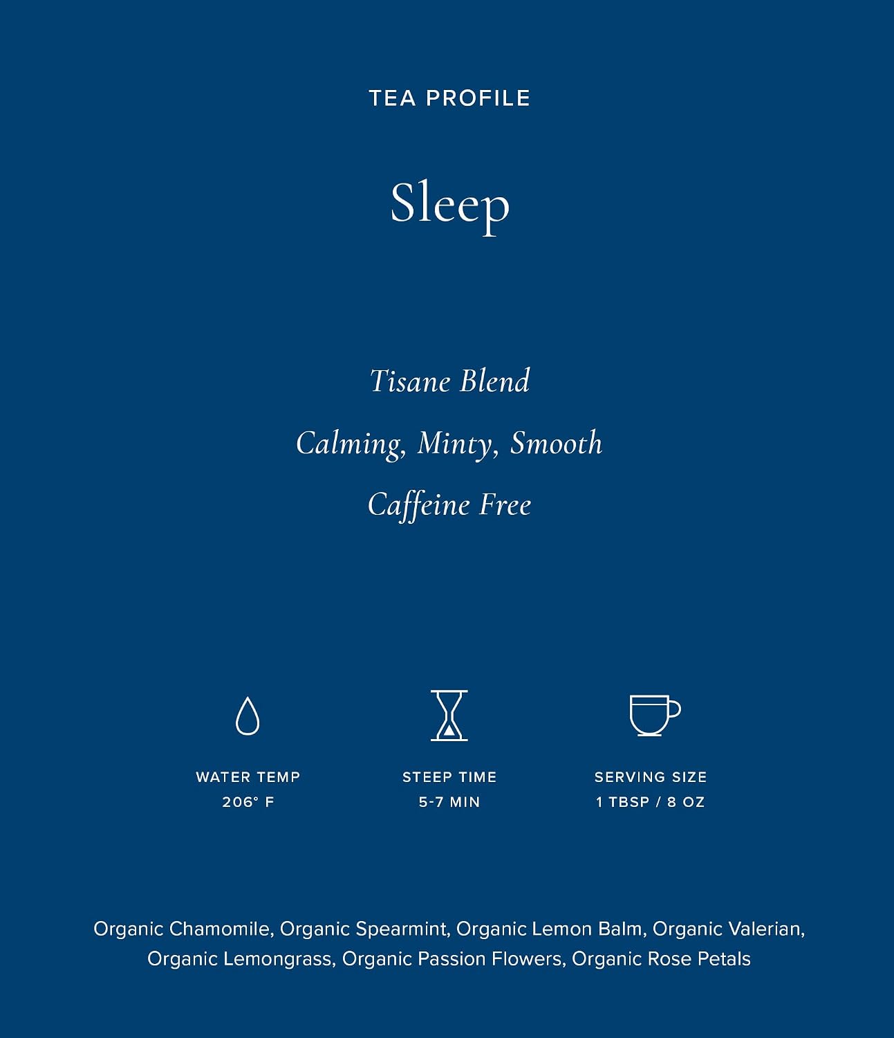 Art of Tea Sleep Tea Bags, 12 Pyramid Sachets, Herbal Tea, Chamomile Lavender Caffeine Free Tea, Relaxing Sleep Tea for Nighttime Wind Down