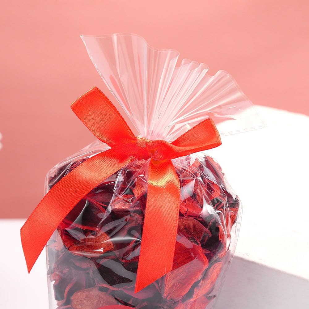 TooGet 4 Pcs Potpourri Bags, Rose Jasmine Lavender and Lemon Scented Potpourri Dried Flowers Natural Plant Fragrance Sachet for Home Fragrance Sachet Petal, Air Freshener 5.6 OZ