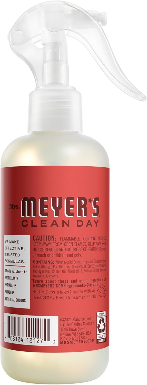 MRS. MEYER'S CLEAN DAY Room Spray, Tomato Vine Scent, 8 Fl Oz Bottle