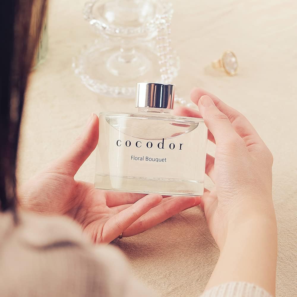 COCODOR Signature Reed Diffuser Set/Refreshing Air / 6.7oz /2 Pack/Home Fragrance Diffuser, Oil Scent Diffuser for Bathroom Shelf Decor