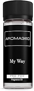 Aroma360 | My Way Pro-Pod Oil Blend | Luxury Hotel Inspired Diffuser Scent | Aromatherapy Scent Diffuser Oil | Tuscan Leather, Sandalwood and Iris 1.7 fl oz, 50 mL