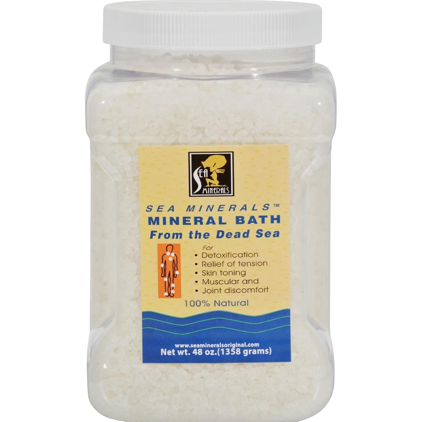 Sea Minerals Mineral Bath From The Dead Sea - 48 oz