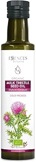 Essences Bulgaria Organic Milk Thistle Oil 8.5 Fl Oz | 250ml | 100% Natural Cold-Pressed Oil | Extra Premium Quality | No Additives or Preservatives | Non-GMO | Vegan