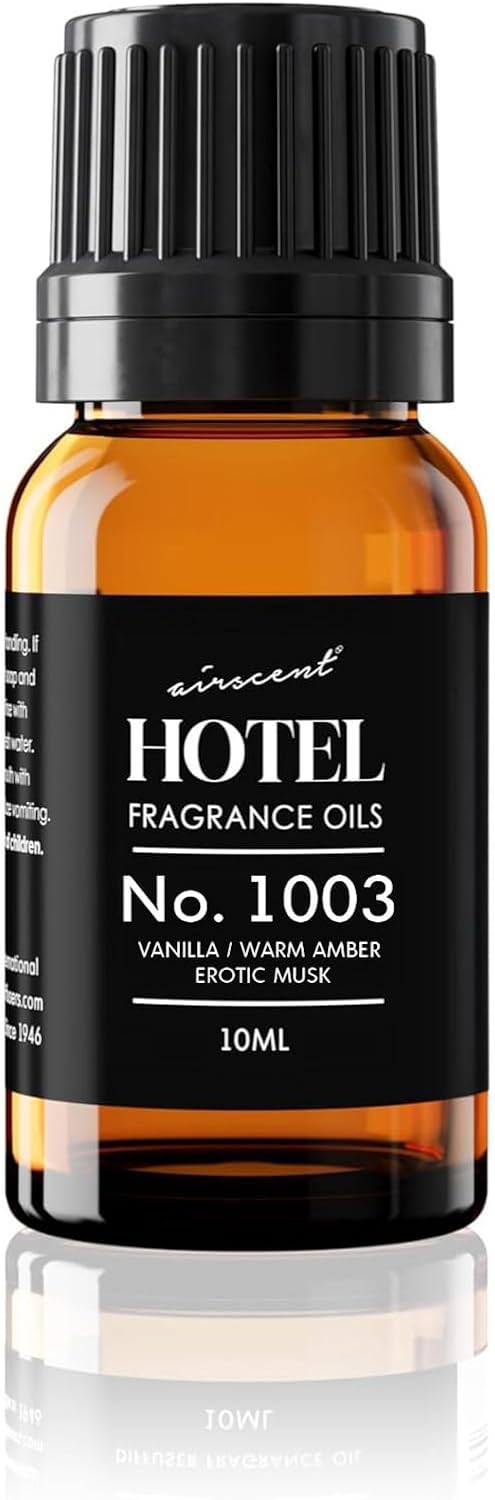 AirScent Hotel Diffuser Oil No. 1003 - Vanilla Warm Amber Musk - 10 mL