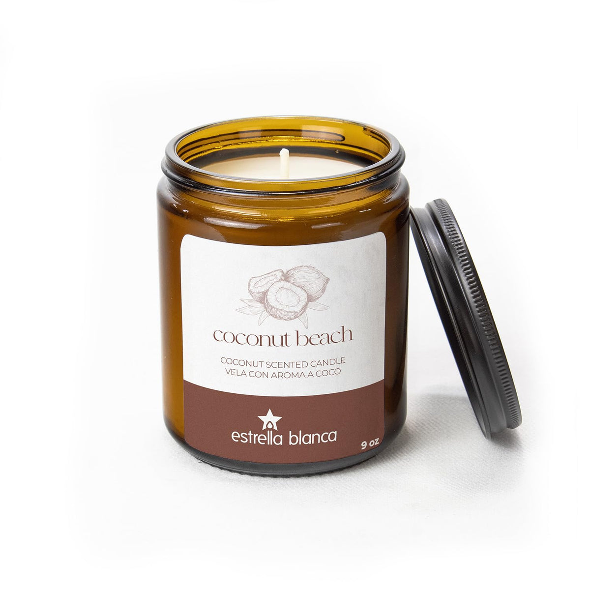 Coconut Beach Scented Candle