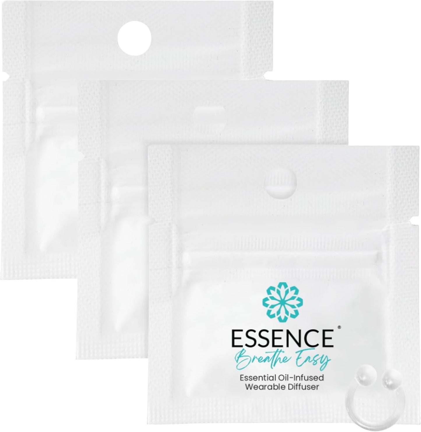 Essence Wearable Aromatherapy Nasal Diffuser – Breathe Easy Essential Oil Nose Ring – Personal Scent Clip for Travel, Work & Everyday Use – Made in USA (3 Pack)