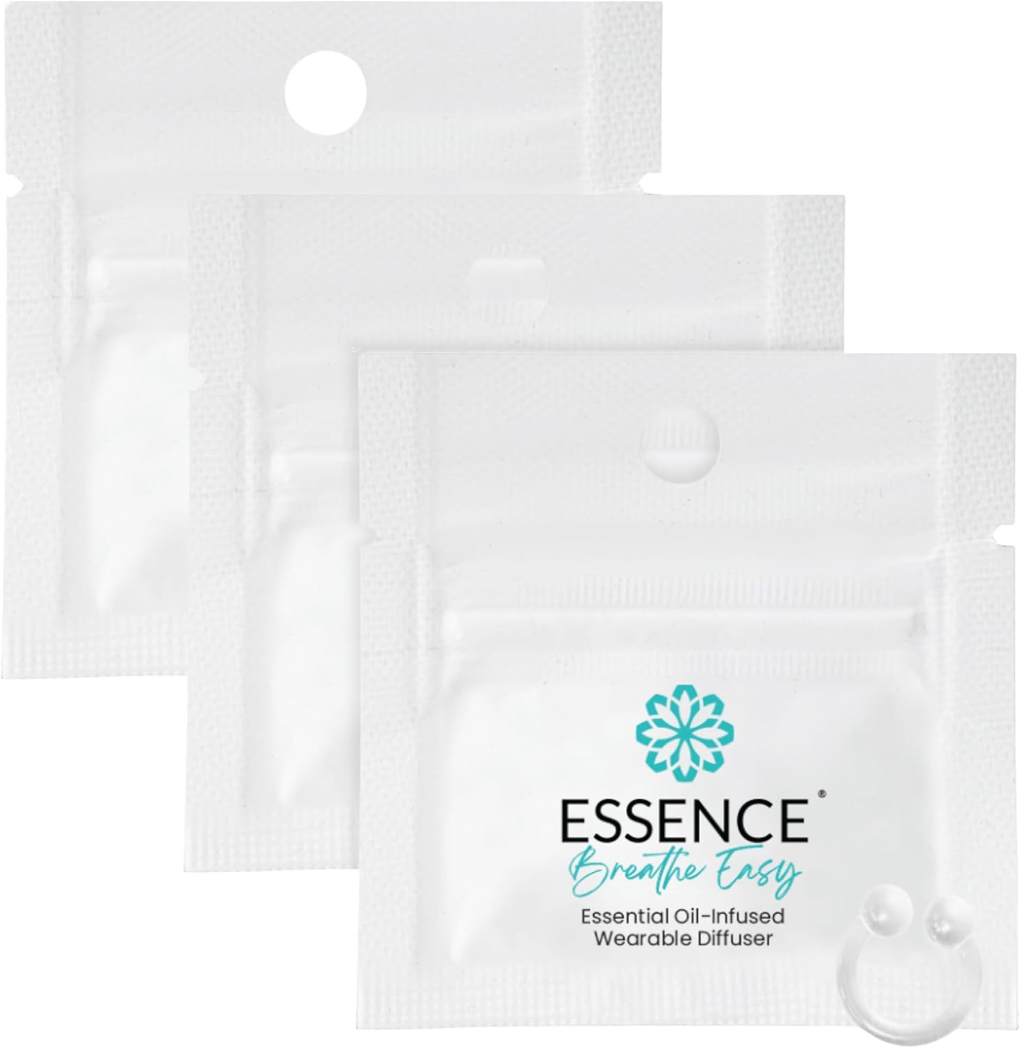 Essence Wearable Aromatherapy Nasal Diffuser – Breathe Easy Essential Oil Nose Ring – Personal Scent Clip for Travel, Work & Everyday Use – Made in USA (3 Pack)