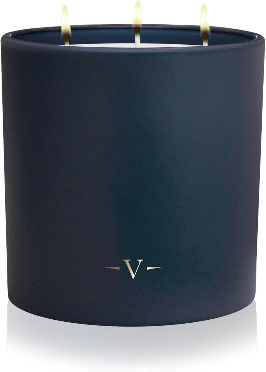 Charles Farris Luxury Scented Candle – 3 Wick, Hand-Poured, Long Lasting, Clean Burning, 640g / 22.5oz, Up to 80 Hours of Burn Time, Made in England – Cloves, Tobacco & Mint Tea – British Expedition