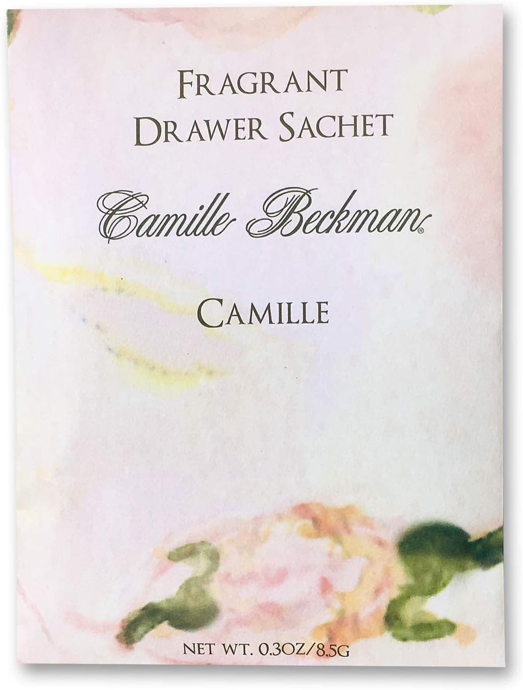 Camille Beckman Premium Fragrant Drawer Sachet, Camille, 0.3 Ounce