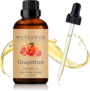 Grapefruit Essential Oil 30ML - 100% Pure and Natural Oils for Aromatherapy Diffuser - 1 Fl Oz/Grapefruit