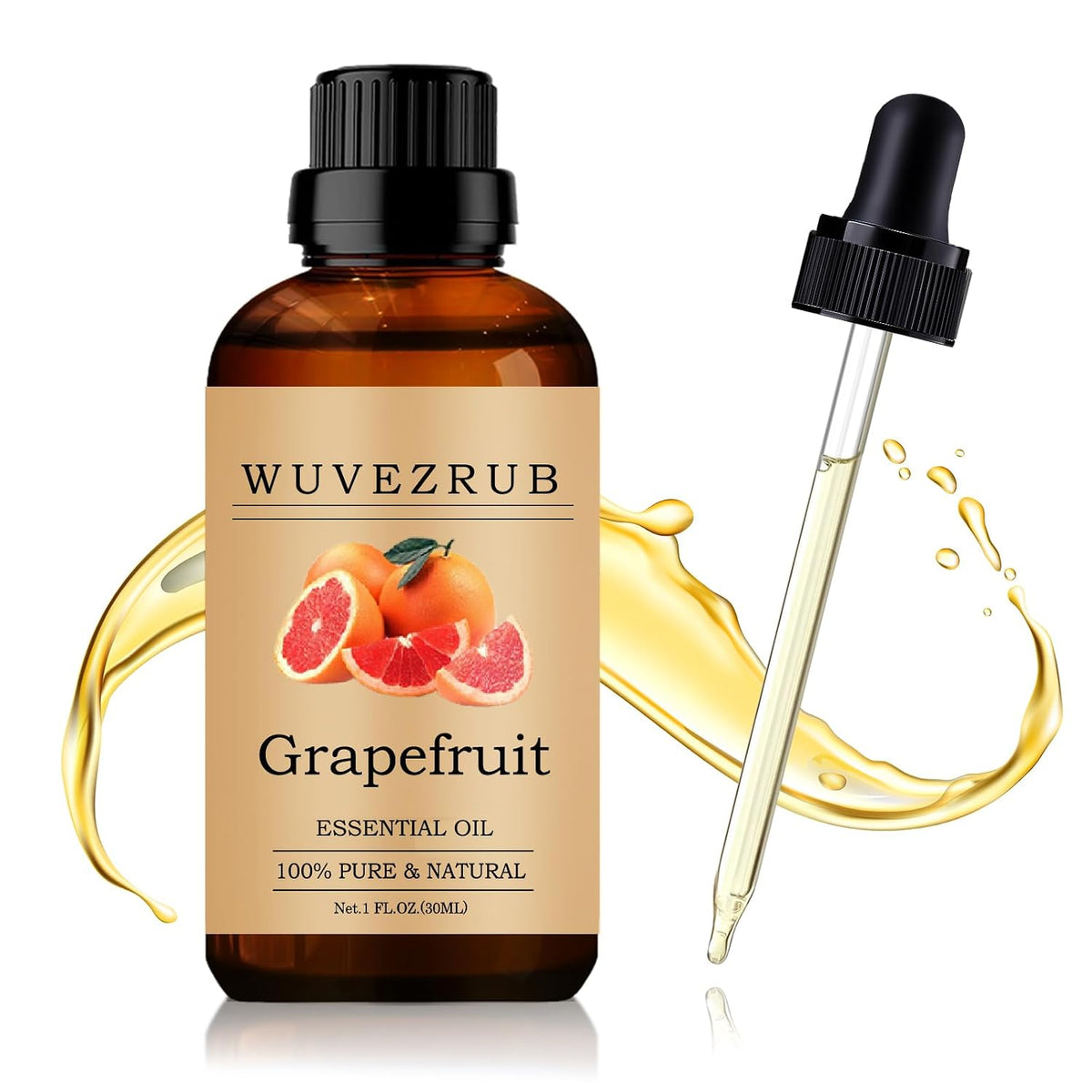 Grapefruit Essential Oil 30ML - 100% Pure and Natural Oils for Aromatherapy Diffuser - 1 Fl Oz/Grapefruit