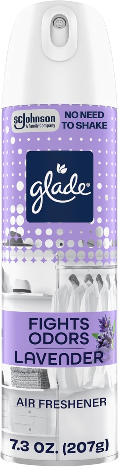 Glade Odor Fighting Soft Mist Air Freshener Room Spray, Lavender, 7.3oz., 1 count
