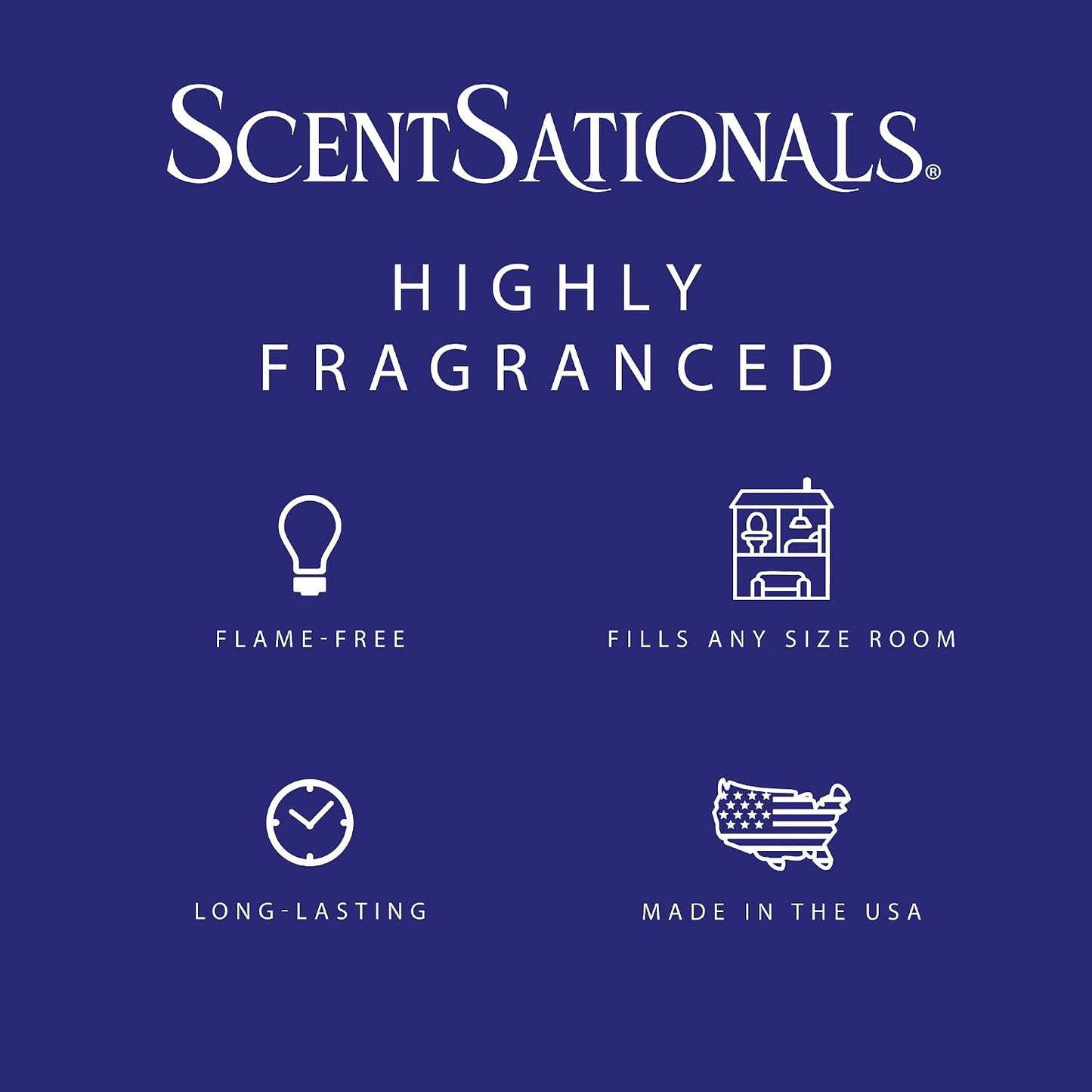 ScentSationals Cedar & Lavender Scented Wax Melts - Lavender, White Cedar, & Mahogany, 10oz (24 Cubes)