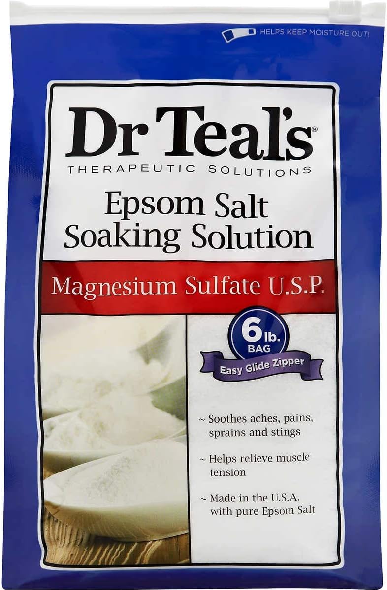 Dr. Teal's Epsom Salt, 6 Pounds (2 Count)